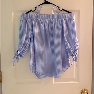 Oof the shoulder blouse